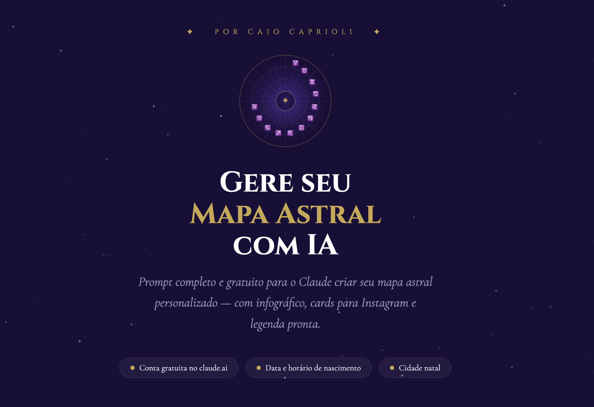 seu mapa astral online